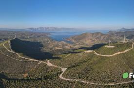 Ηλεκτροδοτήθηκε το νέο αιολικό πάρκο 18,8 MW της FARIA Renewables