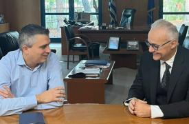 Συνάντηση Δήμα - Κυρανάκη με τον συντονιστή του Ευρωπαϊκού Διαδρόμου Μεταφορών «Βαλτικής – Μαύρης Θάλασσας – Αιγαίου»