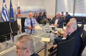 Συνεδρίασε η Επιτροπή Εκτίμησης Κινδύνου ενόψει της κακοκαιρίας