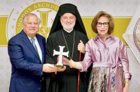 Βραβεία αριστείας σε εξέχοντες ομογενείς από τον Αρχιεπίσκοπο Αμερικής Ελπιδοφόρο