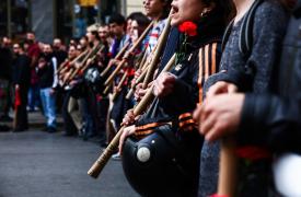 Πολυτεχνείο: Στην πρεσβεία των ΗΠΑ η πορεία - 11 συλλήψεις και 34 προσαγωγές