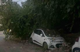 Ισχυρές καταιγίδες πλήττουν την Κέρκυρα