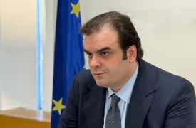 Στη συνεδρίαση των ΥΠΟΙΚ και διοικητών Κεντρικών Τραπεζών της G7 ο Πιερρακάκης