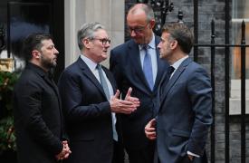 Συνάντηση Στάρμερ, Μακρόν, Μερτς και Ζελένσκι στο Λονδίνο - «Κρίσιμη στιγμή» για την Ουκρανία