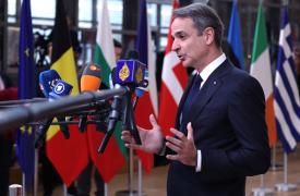 Μητσοτάκης: Η Ευρώπη στέκεται έμπρακτα στο πλευρό της Ουκρανίας