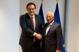 Συνάντηση Πιερρακάκη - Κόστα: Σταθερότητα, ανάπτυξη, ανθεκτικότητα οι προτεραιότητες