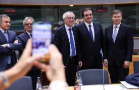 Πιερρακάκης: Το πρώτο μήνυμα ως πρόεδρος του Εurogroup - Ανάγκη ενότητας και συνεργασίας για τα κοινά συμφέροντα της ΕΕ