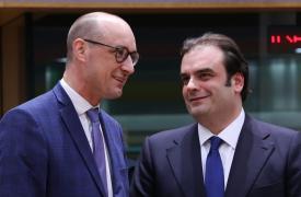 Προεδρία Eurogroup: Σε λίγη ώρα το αποτέλεσμα - Τον Πιερρακάκη στηρίζει ο Γερμανός ΥΠΟΙΚ