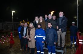 Enaon EDA: Ενεργοποιήθηκε το πρώτο τμήμα του δικτύου φυσικού αερίου στο Καρπενήσι