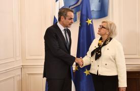 Συνάντηση Μητσοτάκη με Βοτρέν: Στο τραπέζι η ανανέωση της στρατηγικής συμφωνίας Ελλάδας - Γαλλίας