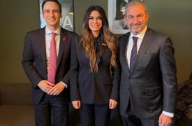 Συνάντηση Εξάρχου με τον σύμβουλο του Τραμπ, Μιχάλη Κράτσιο