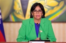 Συνάντηση της προσωρινής Προέδρου της Βενεζουέλας Ντέλσι Ροδρίγκες με τον πρεσβευτή της Κίνας