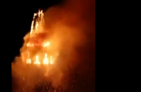 Ολλανδία: Γιγαντιαία πυρκαγιά κατέστρεψε ναό του 19ου αιώνα στο Άμστερνταμ