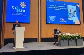 Βαρτζόπουλος: Η Ελλάδα υλοποιεί μια βαθιά μεταρρύθμιση στον τομέα της ψυχικής υγείας