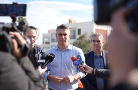 Αυτοψία Δήμα σε αντιπλημμυρικά έργα στον αυτοκινητόδρομο «Κόρινθος - Πάτρα»