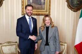 Μελόνι για συνάντηση με Βανς: Εργαζόμαστε με στόχο την ενίσχυση της συνεργασίας μας