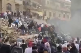 Λίβανος: Πολυκατοικία κατέρρευσε στην Τρίπολη παγιδεύοντας άγνωστο αριθμό ανθρώπων