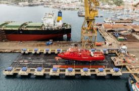 ΟΝΕΧ Ναυπηγεία Σύρου: Σε λειτουργία μετά από 15 χρόνια το σύστημα ανέλκυσης πλοίων Syncrolift