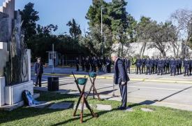 Τασούλας: Παρέστη στην επιμνημόσυνη δέηση για την Ημέρα Μνήμης των θανόντων εν ώρα υπηρεσίας Αστυνομικών