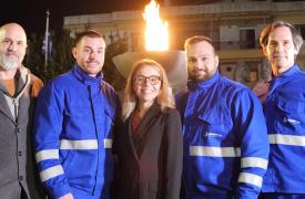 Το φυσικό αέριο έφτασε και στην Άμφισσα