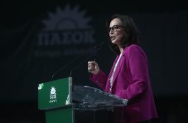 Διαμαντοπούλου: Αντίπαλος του ΠΑΣΟΚ είναι η συντήρηση, ο πελατειασμός κι ο κάθε λογής λαϊκισμός