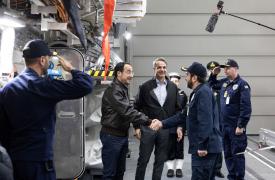 Μητσοτάκης σε Χριστοδουλίδη από «Κίμων»: «Να ξέρετε πάντα ότι είμαστε εδώ»