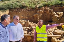 Νίκος Ταχιάος: Αυτοψία στα εργοτάξια και τις αρχαιολογικές εργασίες του ΒΟΑΚ