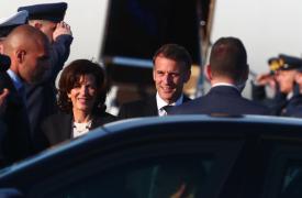 Έφτασε στην Αθήνα ο Εμανουέλ Μακρόν