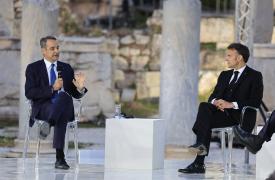 Μητσοτάκης σε Μακρόν: Ίσως να είναι η ώρα της Ευρώπης σε εποχή παγκόσμιας αταξίας