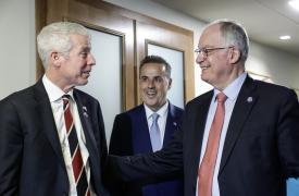 Παπασταύρου και Ράιτ συζήτησαν για τον Κάθετο Διάδρομο και την συνεργασία Ελλάδας - ΗΠΑ