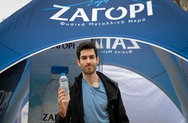 Φυσικό Μεταλλικό Νερό ΖΑΓΟΡΙ: Σταθερή παρουσία στο No Finish Line Athens και ανανέωση συνεργασίας με τον Μίλτο Τεντόγλου