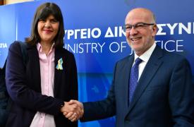 Στο υπουργείο Δικαιοσύνης η Κοβέσι