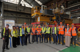 Επίσκεψη Κυρανάκη στο Κέντρο Αριστείας της Alstom όπου κατασκευάζονται οι νέοι συρμοί της Hellenic Train