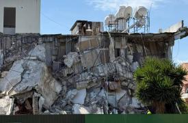 Κύπρος: Κατέρρευσε πολυκατοικία στα Γερμασόγεια - Τρεις τραυματίες