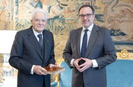 Όμιλος Antenna: Συνάντηση Κυριακού με τον Ιταλό Πρόεδρο Ματαρέλα - Τα σχέδια ανάπτυξης της GEDI και της La Repubblica