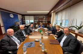Συνάντηση Χορμόβα - Μπρατάκου για στενότερη διασύνδεση κατάρτισης και αγοράς εργασίας