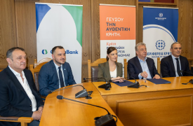 Μνημόνιο Συνεργασίας υπέγραψαν CrediaBank και Περιφέρεια Κρήτης