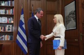 Μητσοτάκης σε πρόεδρο Βουλής Κύπρου: «Πιο ισχυροί από ποτέ οι δεσμοί των δύο χωρών»