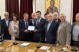 Ο Κ. Κυρανάκης επίτιμο μέλος του ΕΒΕΠ