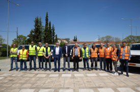 Δωρεά 12 οχημάτων από την Εθνική Ασφαλιστική στην Περιφέρεια Θεσσαλίας