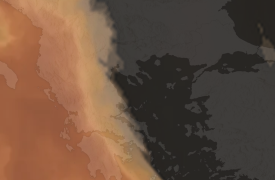 AtmoHub: Νέα ενίσχυση της μεταφοράς Σαχαριανής σκόνης προς τη χώρα