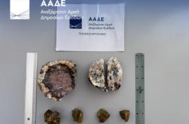 ΑΑΔΕ: Σύλληψη 2 Ολλανδών για κλοπή απολιθωμάτων από το δάσος της Λέσβου