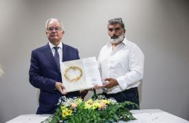 Τασούλας: Aνακηρύχθηκε επίτιμος δημότης Διστόμου - «Δικαίωση είναι να νοιαζόμαστε για τον τόπο μας»