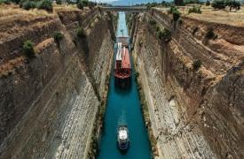 Διώρυγα Κορίνθου: Η επιστροφή του στρατηγικού περάσματος της Μεσογείου