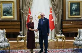 Συνάντηση Κάλας και Επίτροπων Μετανάστευσης με τον Ερντογάν