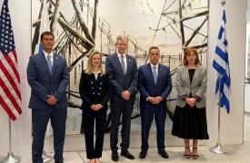 Συναντήσεις Παπασταύρου με Chevron και ExxonMobil στο Χιούστον - Τι συζητήθηκε