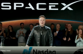 Ντεμπούτο της SpaceX στη Wall Street - Πάνω από τα 2 τρισ. η κεφαλαιοποίηση