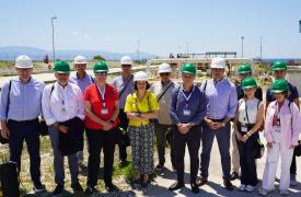 Energean: Στις εγκαταστάσεις του Πρίνου η Πρόεδρος του Διεθνούς Επιμελητηρίου Μηχανικών Πετρελαίου