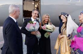 Στην Άγκυρα ο Κυριάκος Μητσοτάκης: Υποδοχή Ερντογάν στο επίσημο δείπνο
