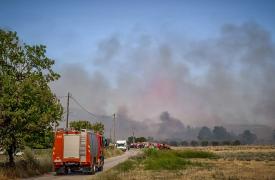 Οριοθετήθηκαν τα πύρινα μέτωπα σε Σουρωτή Θεσσαλονίκης, Ηράκλειο και Καβάλα